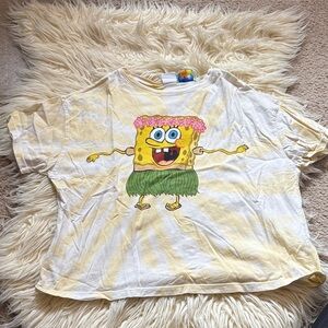 Zara kids girls Spongebob tee